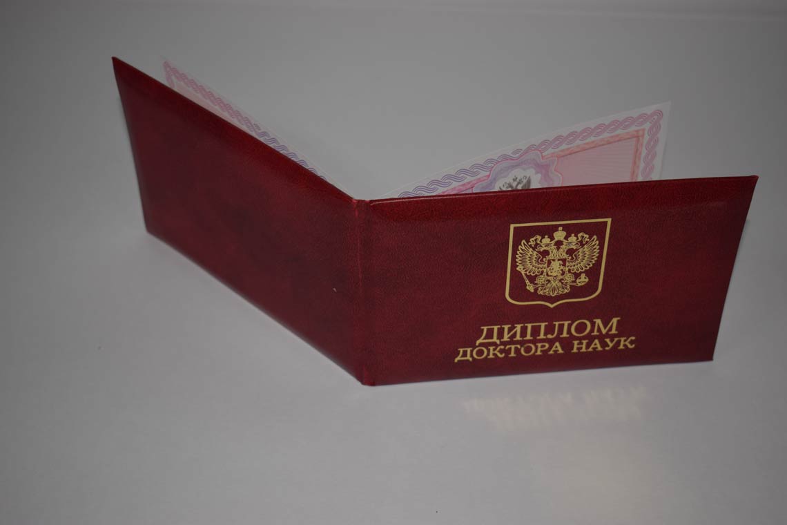 Диплом Доктора Наук 2013-2025 в Магнитогорске корка